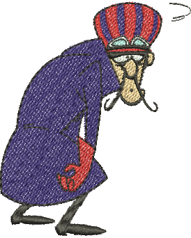 Matriz de Bordado Dick Vigarista 08 – Três Tamanhos