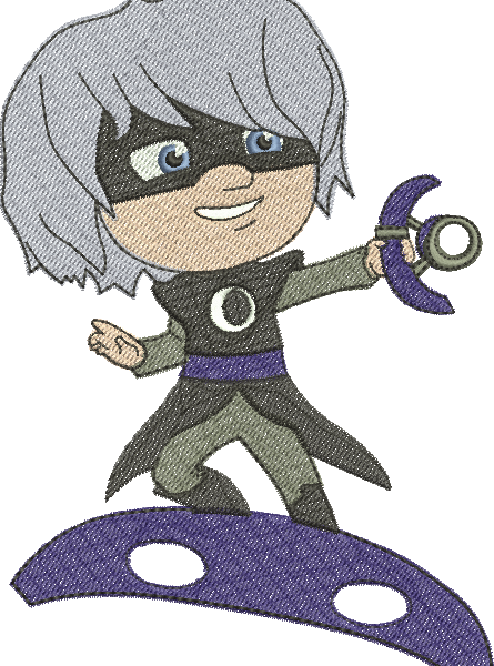 Matriz de Bordado Garota Lunar