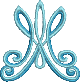 Matriz de Bordado Símbolo Mariano