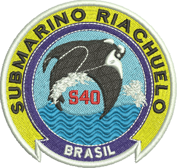 Matriz de bordado Submarino S40 Riachuelo 01