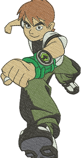 matriz de bordado Ben 10 04 – Três Tamanhos