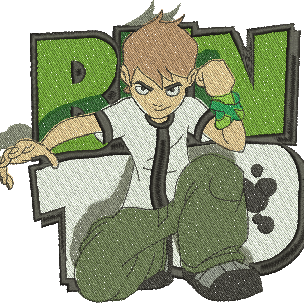 matriz de bordado Ben 10 09 – Três Tamanhos