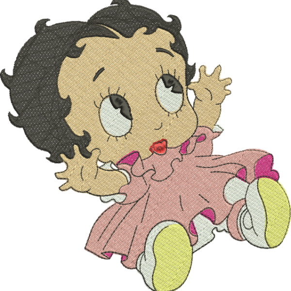 Matriz de Bordado Betty Boop 13 – Três Tamanhos