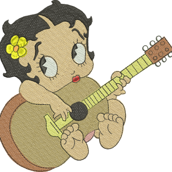 Matriz de Bordado Betty Boop 18 – Três Tamanhos