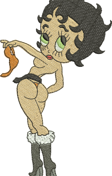 Matriz de Bordado Betty Boop 19 – Três Tamanhos