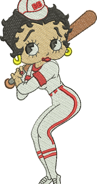 Matriz de Bordado Betty Boop 22 – Três Tamanhos