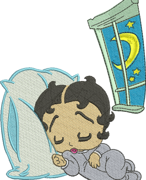 Matriz de Bordado Betty Boop 03 – Três Tamanhos