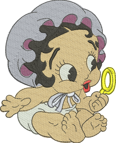 Matriz de Bordado Betty Boop 04 – Três Tamanhos