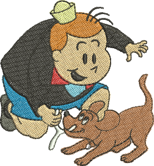Matriz de Bordado Bolinha 08 – Três Tamanhos