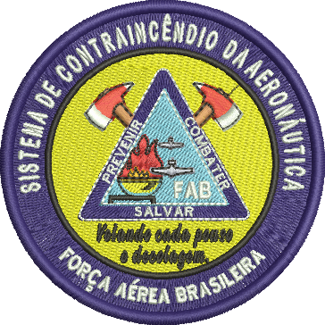 Distintivo do Sistema Contraincêndio da Aeronáutica (SISCON)