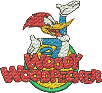 Matriz de Bordado Pica Pau 01