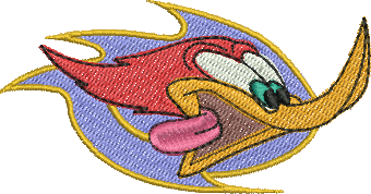 Matriz de Bordado Pica Pau 03