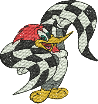 Matriz de Bordado Pica Pau 06