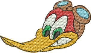 Matriz de Bordado Pica Pau 09