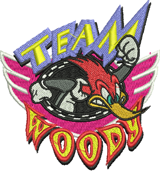 Matriz de Bordado Pica Pau 10