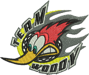 Matriz de Bordado Pica Pau 12