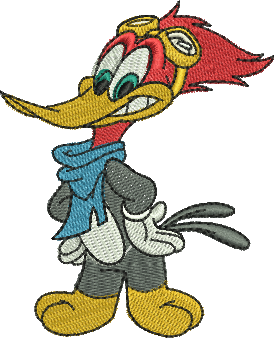 Matriz de Bordado Pica Pau 20