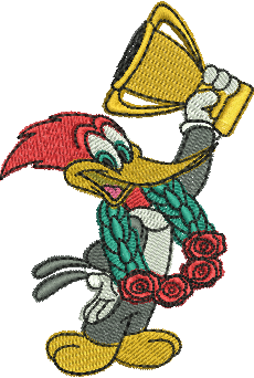 Matriz de Bordado Pica Pau 21