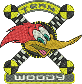 Matriz de Bordado Pica Pau 25