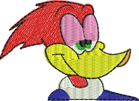 Matriz de Bordado Pica Pau 35