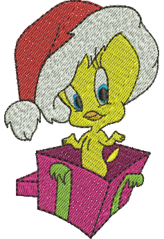 Matriz de Bordado Piu piu 08