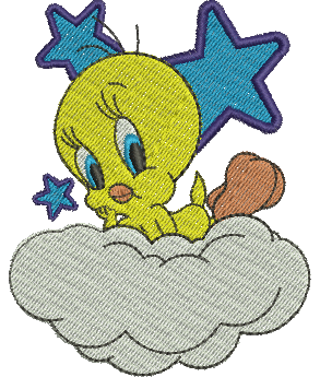 Matriz de Bordado Piu piu 09