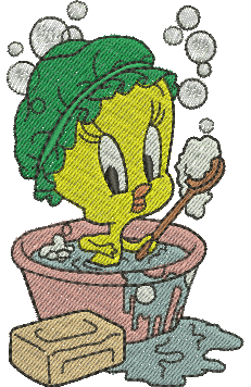 Matriz de Bordado Piu piu 12