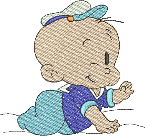 matriz de bordado Popeye 19 – Três Tamanhos