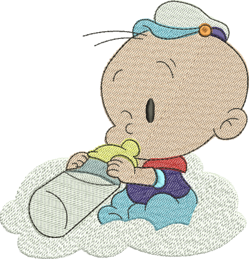 matriz de bordado Popeye 24 – Três Tamanhos
