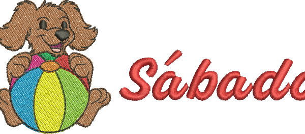 Matriz de Bordado Semaninha 03 - Cachorrinhos