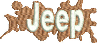 matriz de bordado Logo Jeep 02