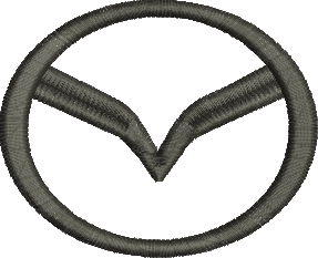matriz de bordado Logo Mazda 01