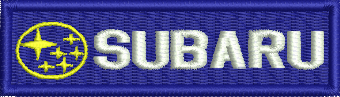 matriz de bordado Logo Subaru 02