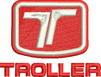 matriz de bordado Logo Troller