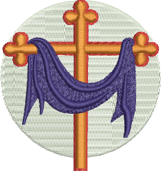 Matriz de bordado Cruz de Cristo 114