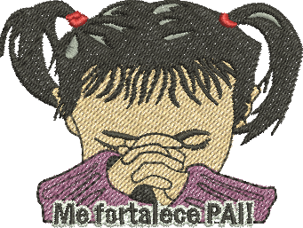 Matriz de Bordado Menina Orando 80