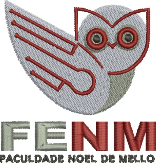 Visualização da Matriz de bordado FENM - Faculdade Noel de Mello