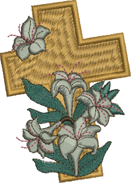 Matriz de bordado Cruz 10