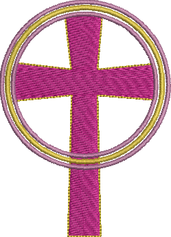 Matriz de Bordado Cruz 04
