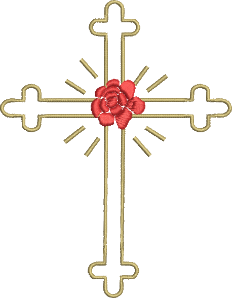 Matriz de Bordado Cruz 40