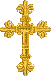 Matriz de Bordado Cruz 48