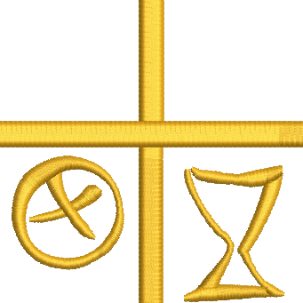 Matriz de Bordado Cruz 50