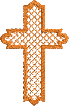 Matriz de Bordado Cruz 06