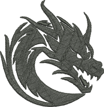 Matriz de Bordado Dragão 11