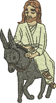 Matriz de Bordado Jesus Cristo 19