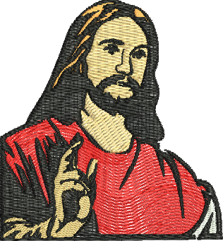 Matriz de Bordado Jesus Cristo 23