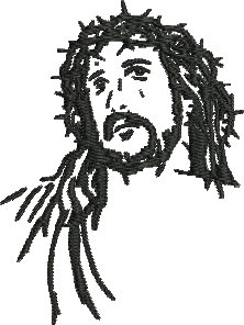 Matriz de Bordado Jesus Cristo 25
