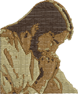 Matriz de Bordado Jesus Cristo 27