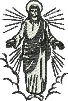 Matriz de Bordado Jesus Cristo 28