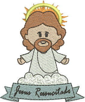 Matriz de Bordado Jesus Cristo 30